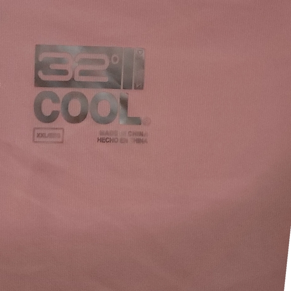 🌻 32° COOL - XXL Light Pink Sleeveless Blouse With Breast Support - Picture 3 of 8